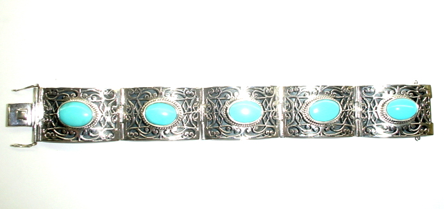 Silver Jewelry Bracelet U.S.I - 0044