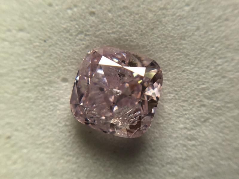 0.70 Natural Fancy Pink Purple Diamond