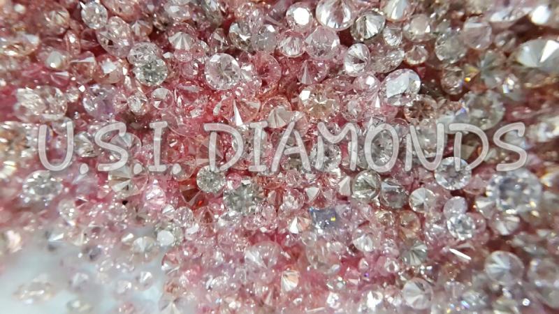 Aygyle Natural Fancy Intense Pink Diamonds