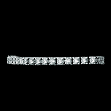 Claw Set Diamond Line Bracelet