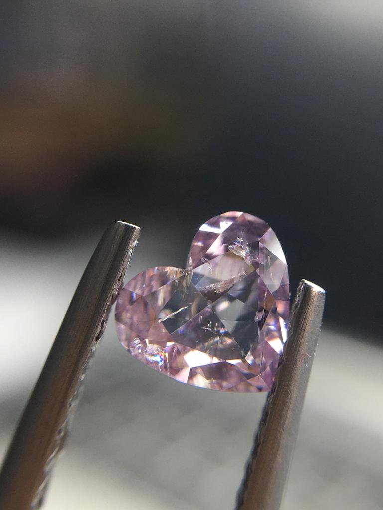 Natural Fancy Purple Pink Diamond