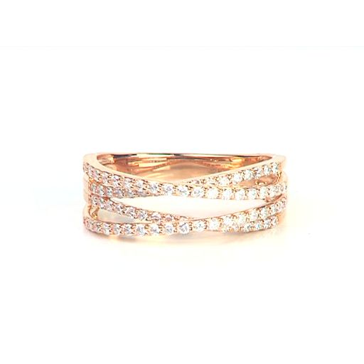 White diamond ring