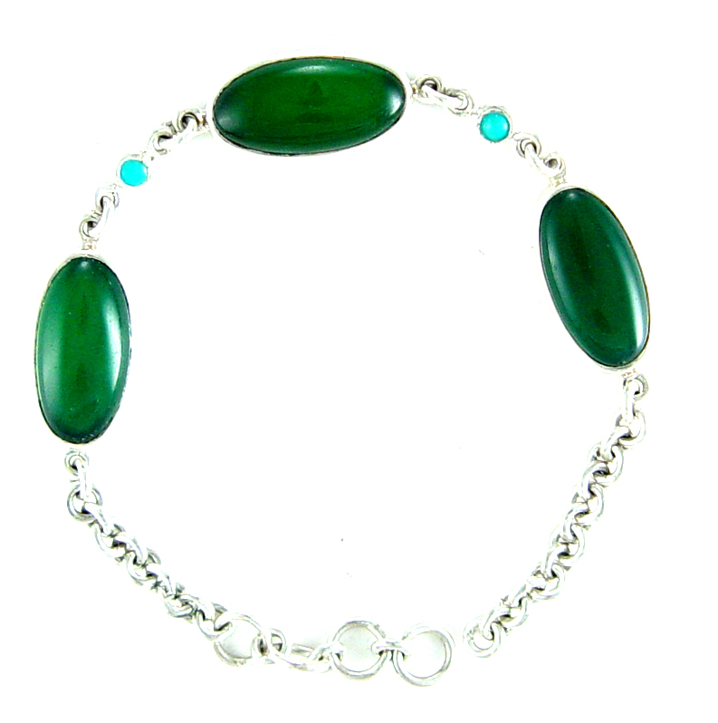 Silver Jewelry Bracelet U.S.I - 0058