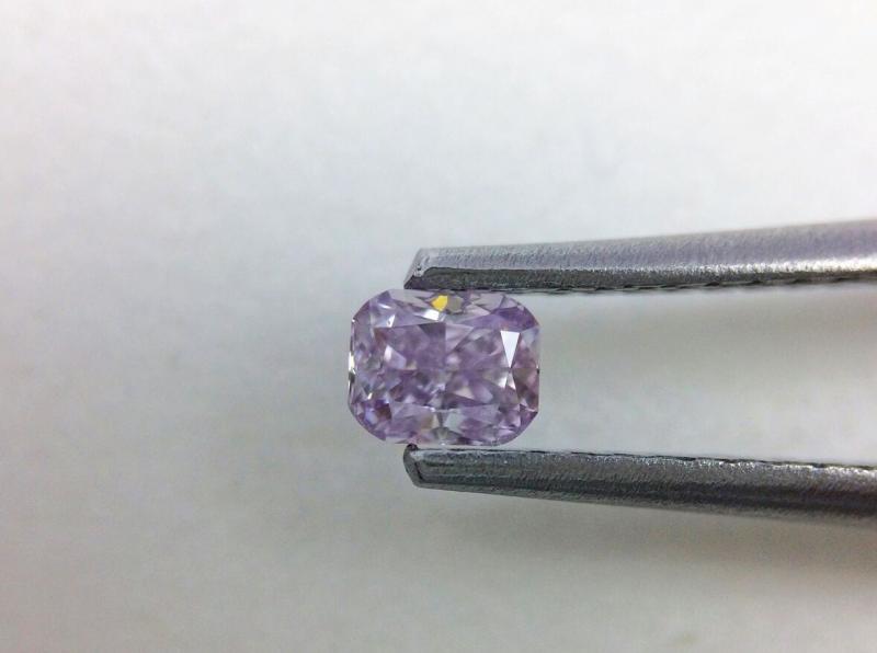 intense purple pink diamond