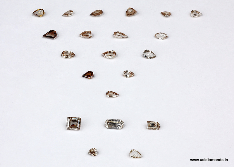 brown rose cut diamond manufacturer india surat