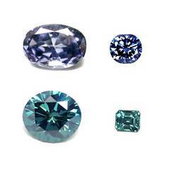 Blue Diamonds by U.S.I DIAMONDS